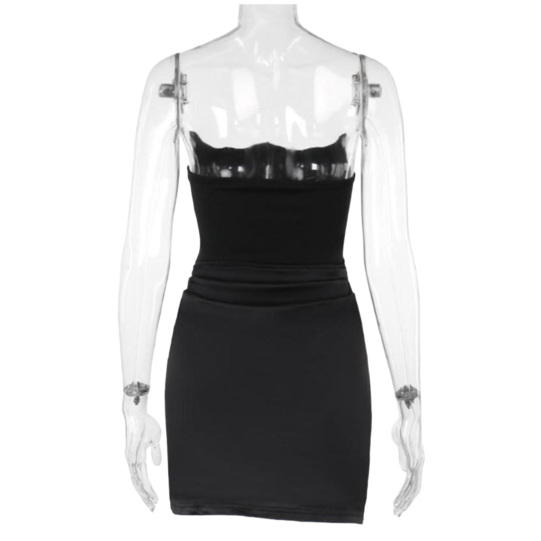 Strapless Boned Mini Dress