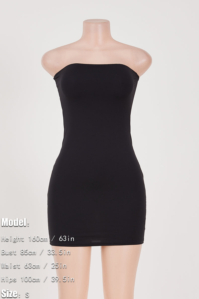 Strapless Mini Dress