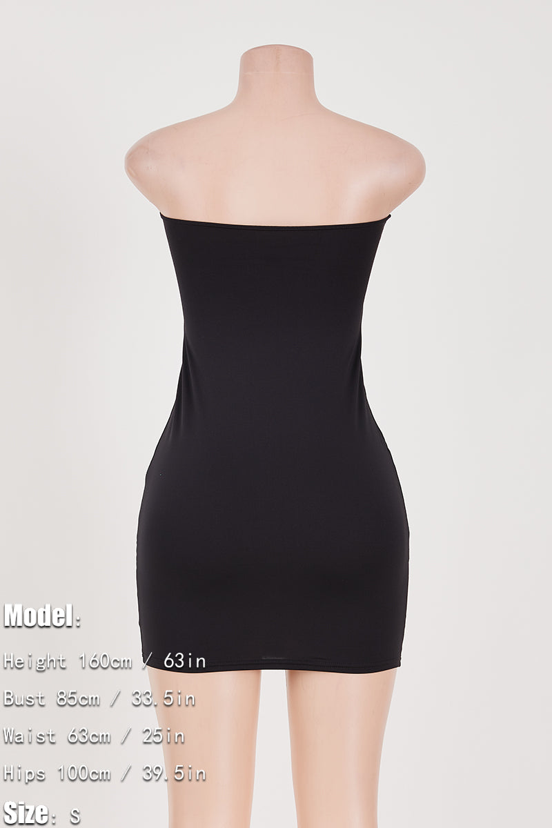 Strapless Mini Dress