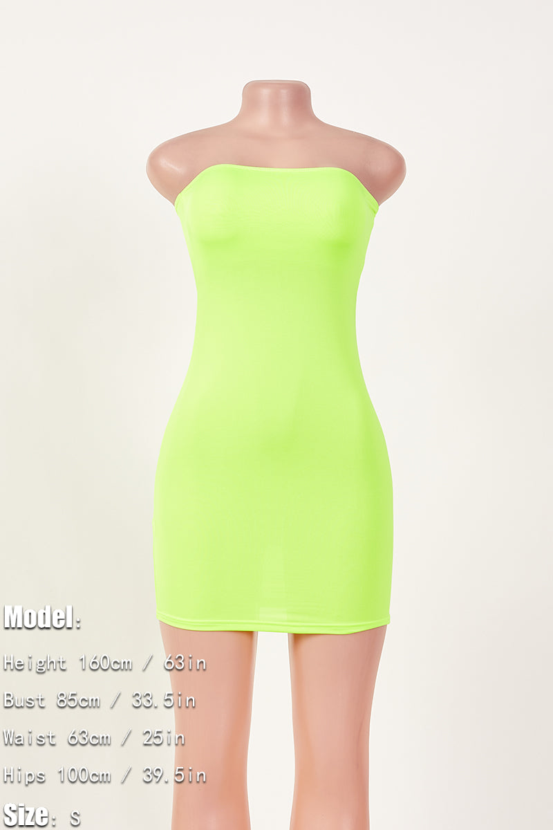 Strapless Mini Dress