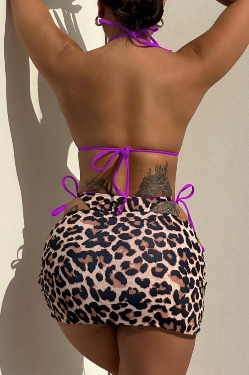 "Paradise" Three Piece Bikini Set
