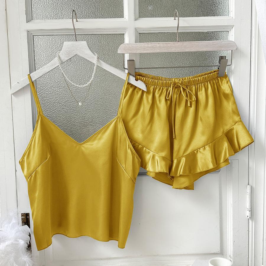 Satin Two Piece Sleepwear