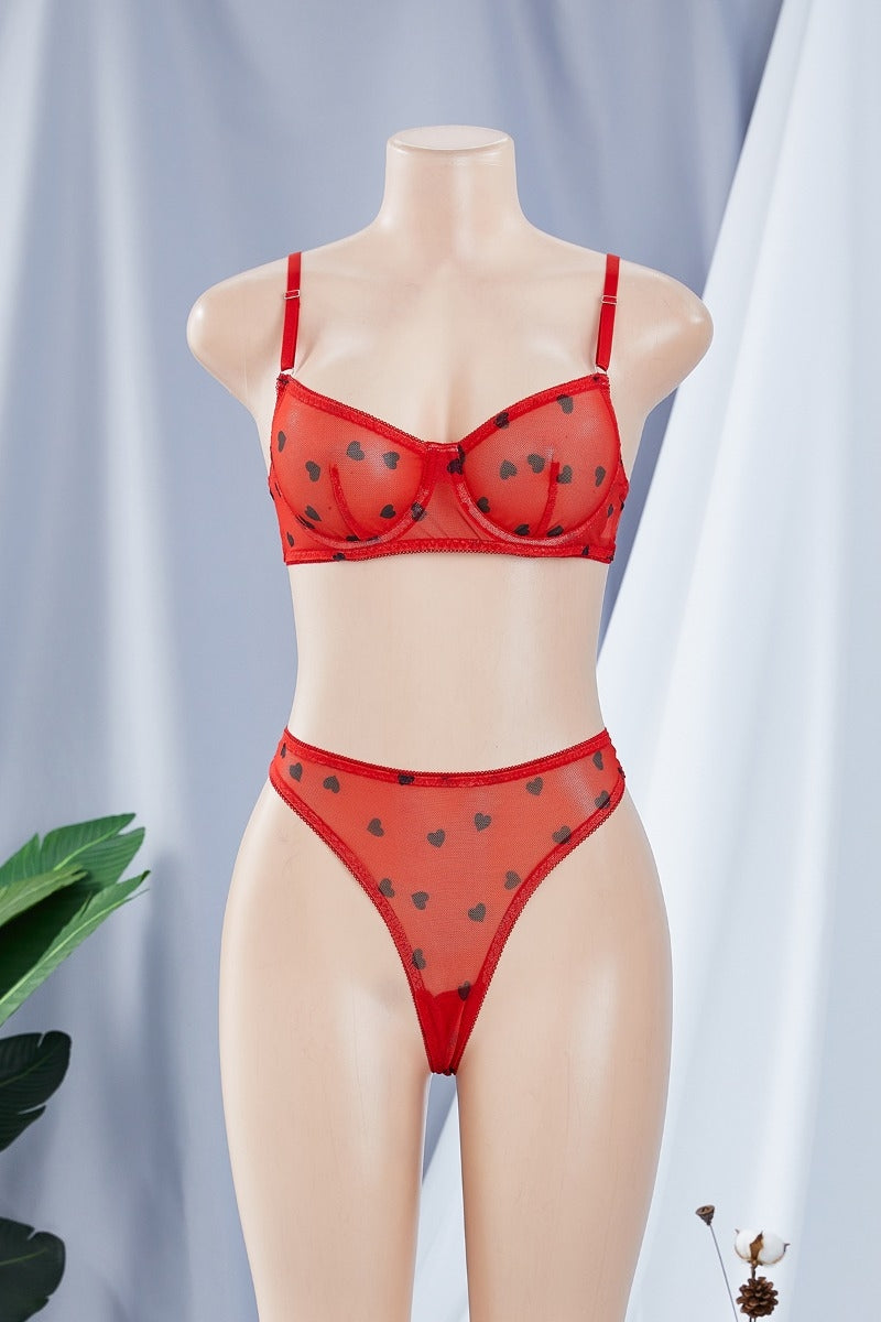 "Love" Lingerie Set