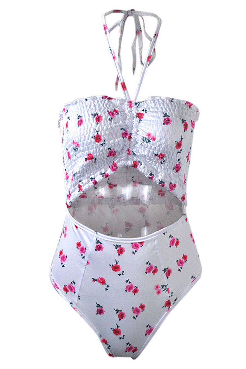 Flower Print Body Suit