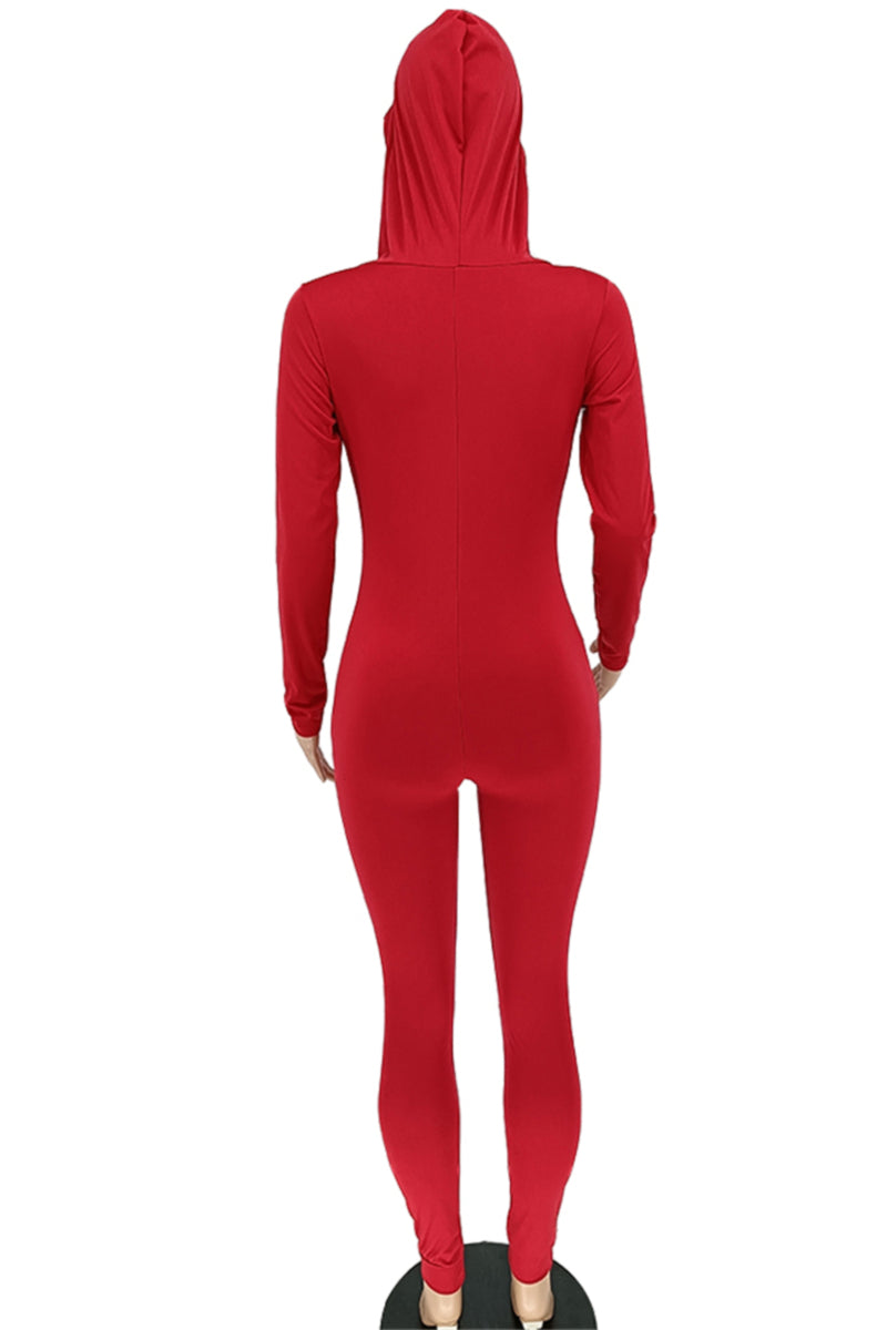 “Spoiled” Long Sleeved Onesie W/ Hoodie