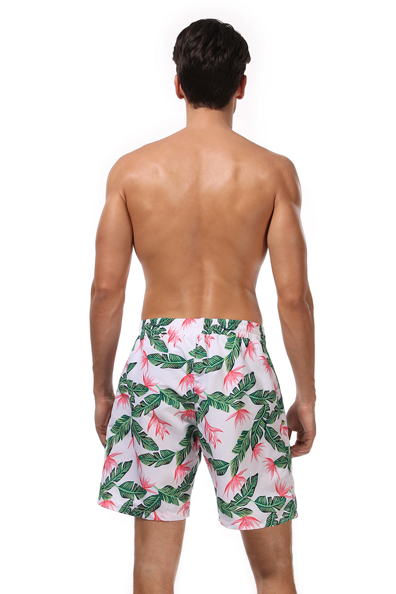 Tropical Leaves Men's Beach Pants