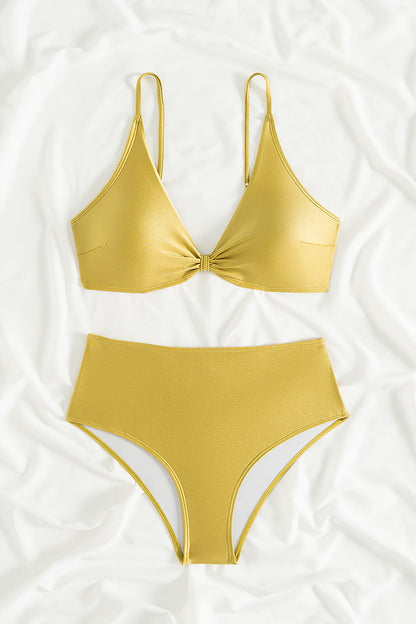 "Golden Glow" Two Piece Bikini