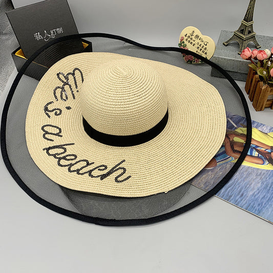 "Life's A Beach" Beach Hat