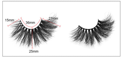 Mink Lashes 25mm